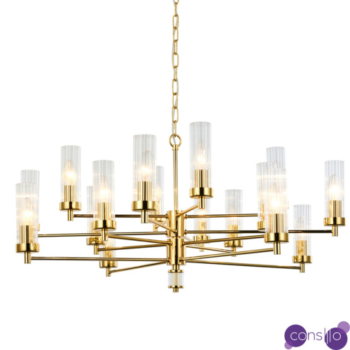 Люстра Jeanette Chandelier Gold 85
