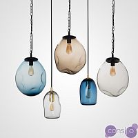 Минималистский светильник-подвес в современном стиле из стекла ручной работы GLASSBALL 4