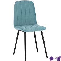 Стул Easy Chair Велюр Голубой цвет
