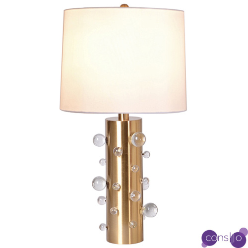 Настольная лампа с абажуром Cantrell Table Lamp Glass