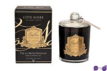 Свеча ароматическая French Morning Tea в стакане в упаковке