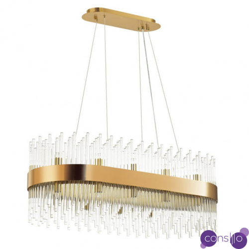 Люстра Nembus Chandelier Gold Oval