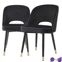 Комплект из двух стульев Eichholtz Dining Chair Cliff set of 2 black