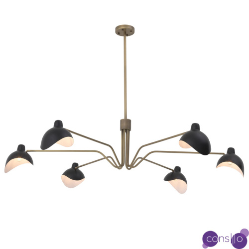 Люстра Eichholtz Chandelier Tyler brass