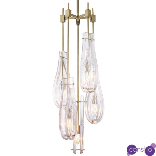 Люстра Eichholtz Chandelier Bellano L Brass