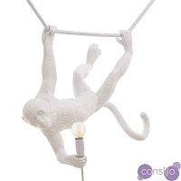 Подвесной светильник Seletti The Monkey Lamp Swing White designed by Marcantonio Raimondi Malerba