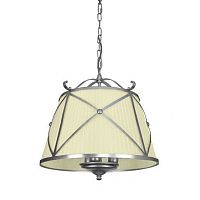 Люстра абажур Provence Lampshade Light Silver Chandelier