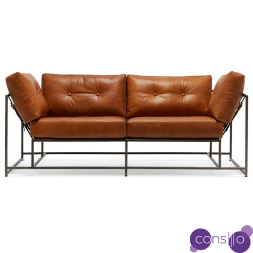 Двухместный диван Two Seat Encounter Leather Sofa